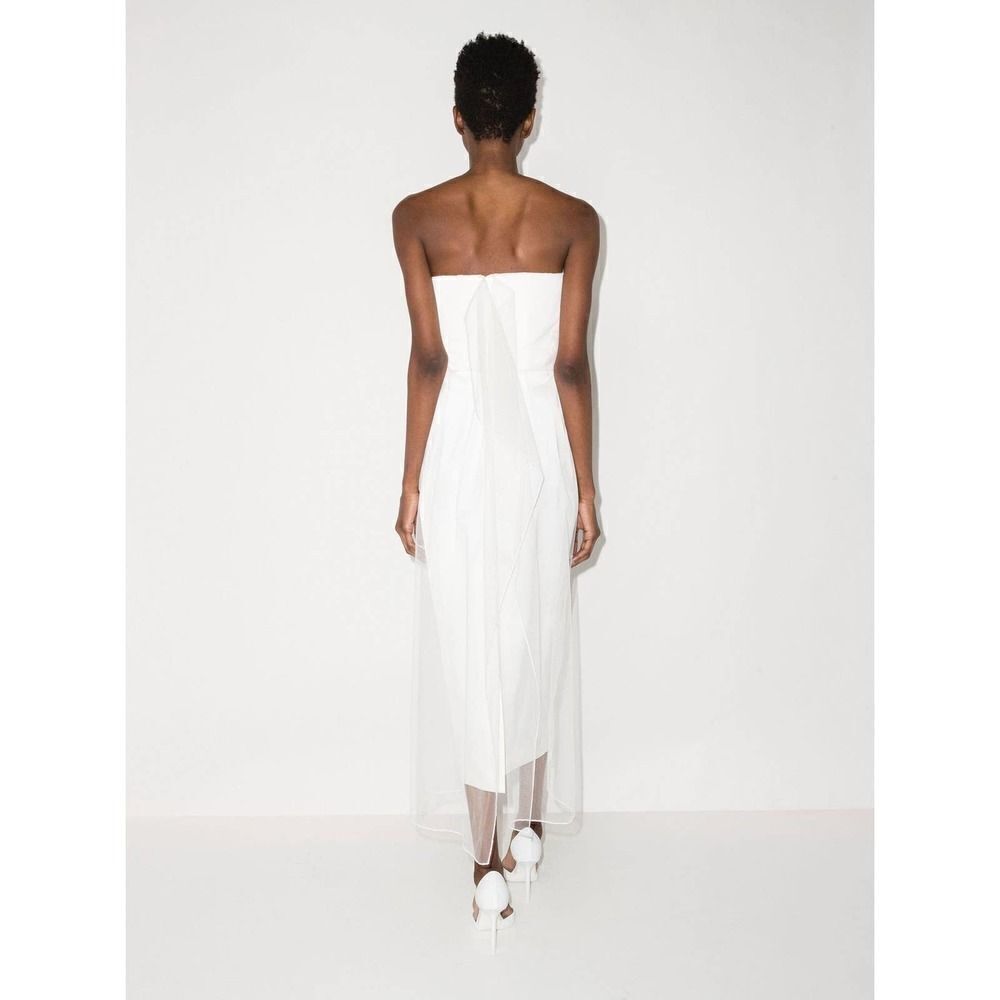 16Arlington Minelli Netting Feather Dress US8 - Picture 3 of 12